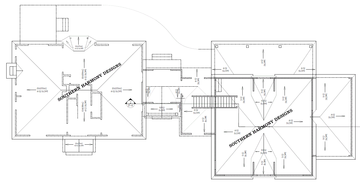 new residential roof plan